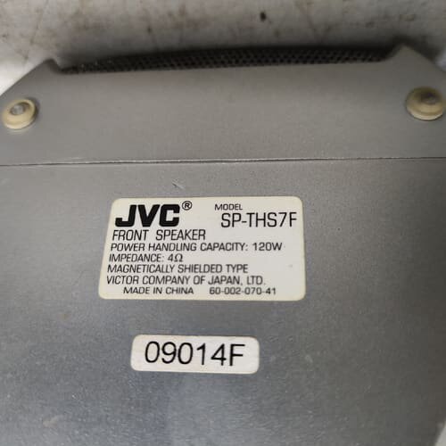 日本JVC THS-7F小音箱--议价商品