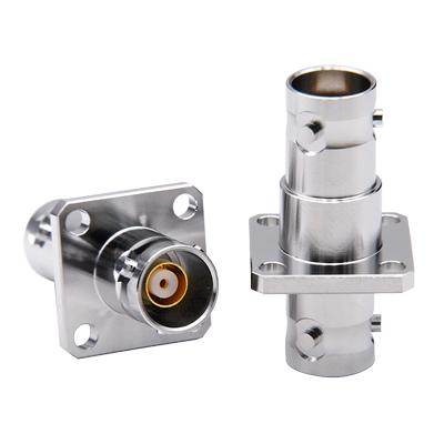 三同轴转接器TRB母转母4孔法兰