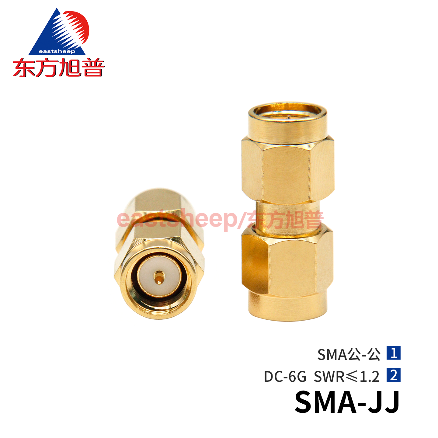 转接头SMA-JJ双阳双公DC-6G