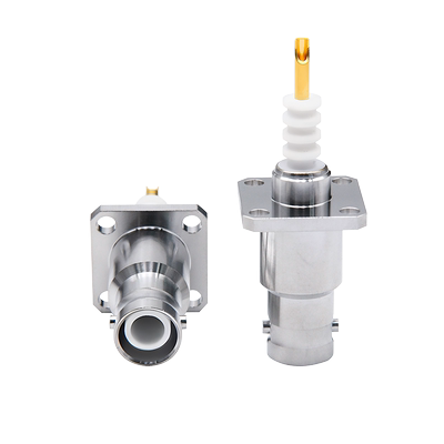 高压射频连接器SHV-JFD4孔法兰