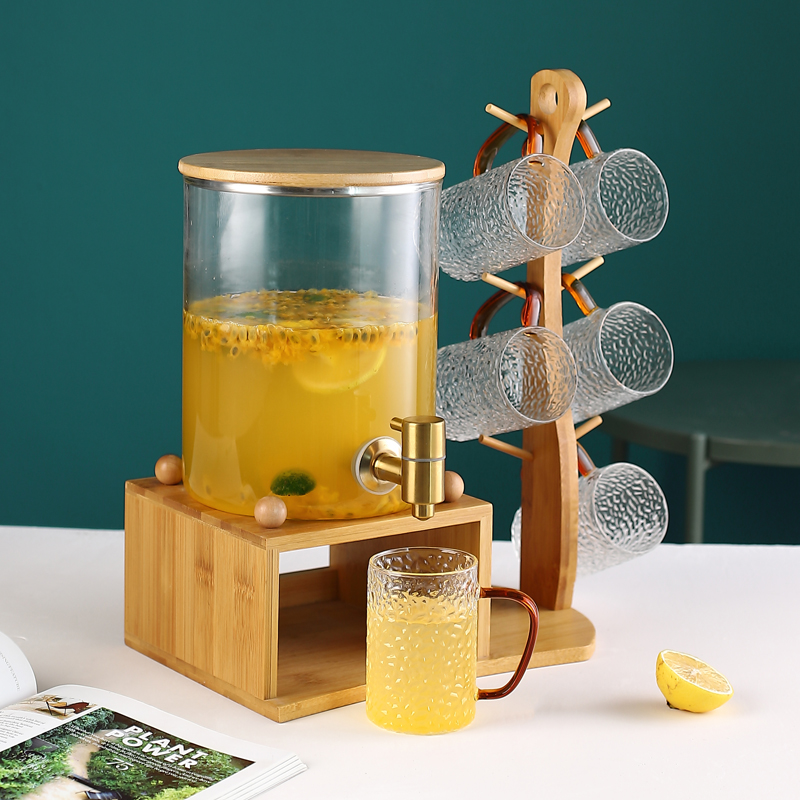 耐高温玻璃水具套装冷水壶