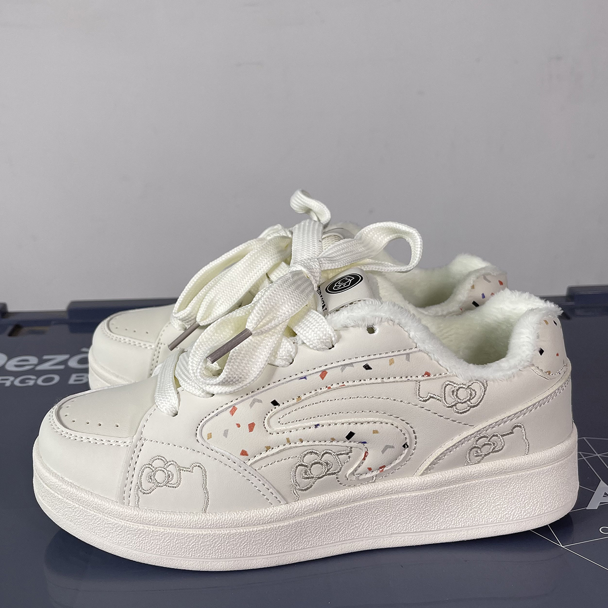 加绒保暖棉鞋女鞋ins潮流冬季