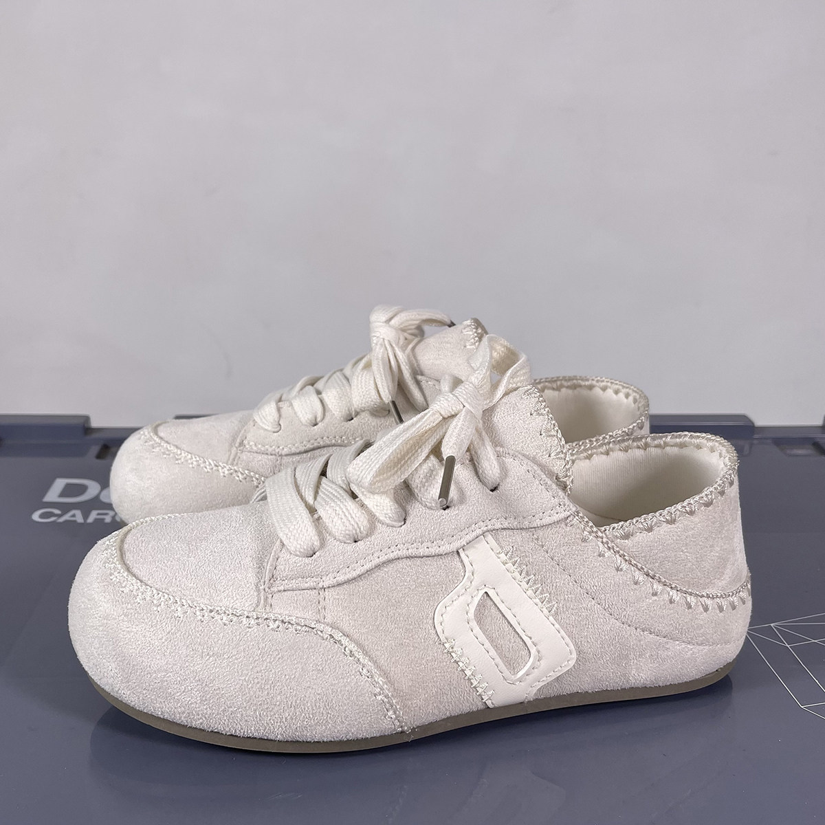 系带勃肯鞋子女款2026新款一脚蹬软面百搭学生平底休闲板鞋德训鞋,女鞋,勃肯鞋/软木鞋,淘宝优惠券,粉丝福利购,淘宝优惠卷