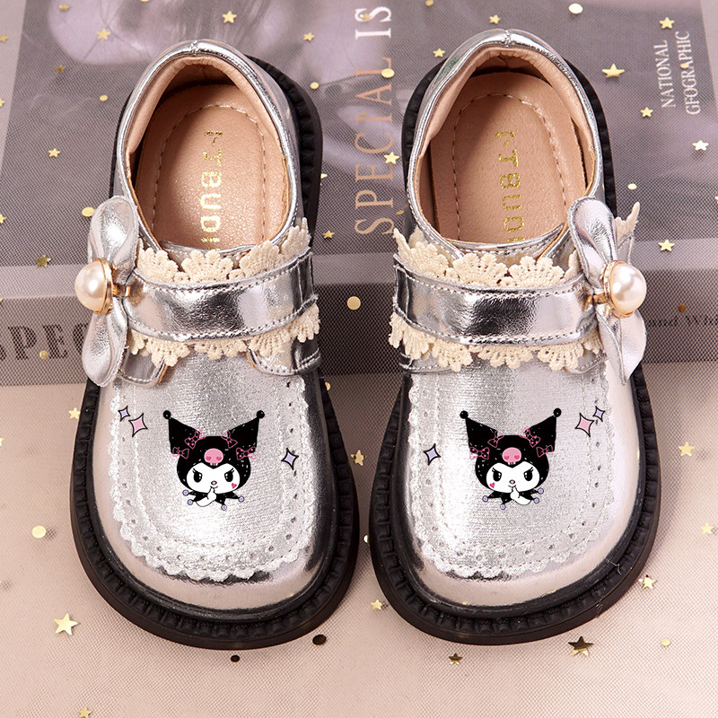 新年女童皮鞋真皮2026春秋新款儿童鞋子配裙子小女孩公主单鞋软底