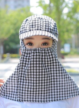 帽子女夏季棉麻太阳帽干活采茶