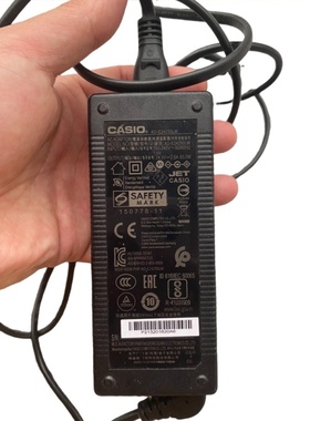 Casio卡西欧AD-E24250LW电源线DC24V2.5A变压器适配器插头