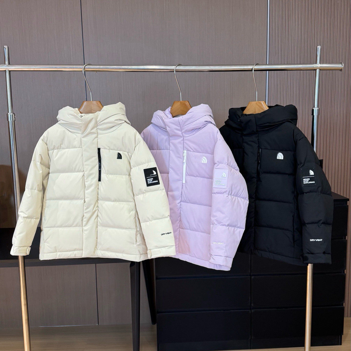 26冬款男女童中大童白鸭绒连帽羽绒服外套儿童保暖加厚羽绒衣外套