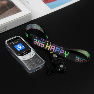 适用诺基亚3210手机壳挂绳软套硅胶NOKIA 3210保护壳透明外壳防摔
