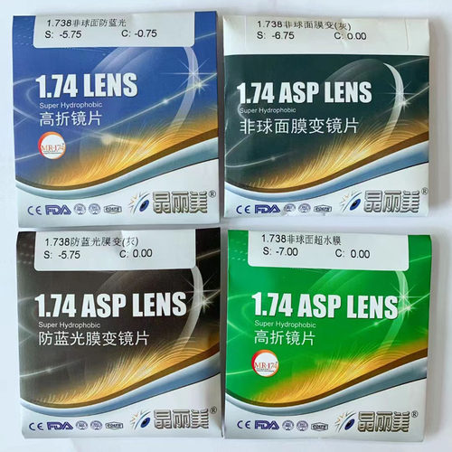 康耐特超薄非球面变色防蓝光镜片