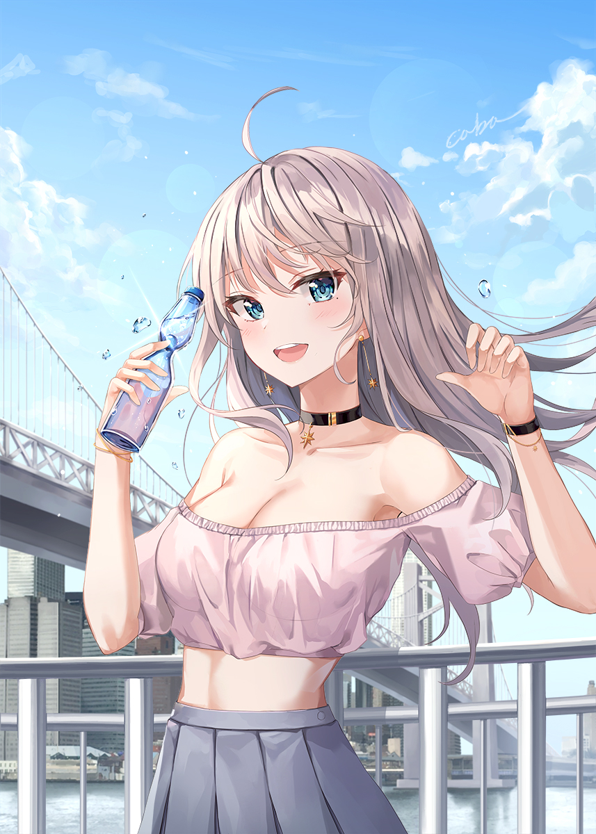 二次元动漫日本漫画清纯可爱萝莉美女蓝精灵手机高清