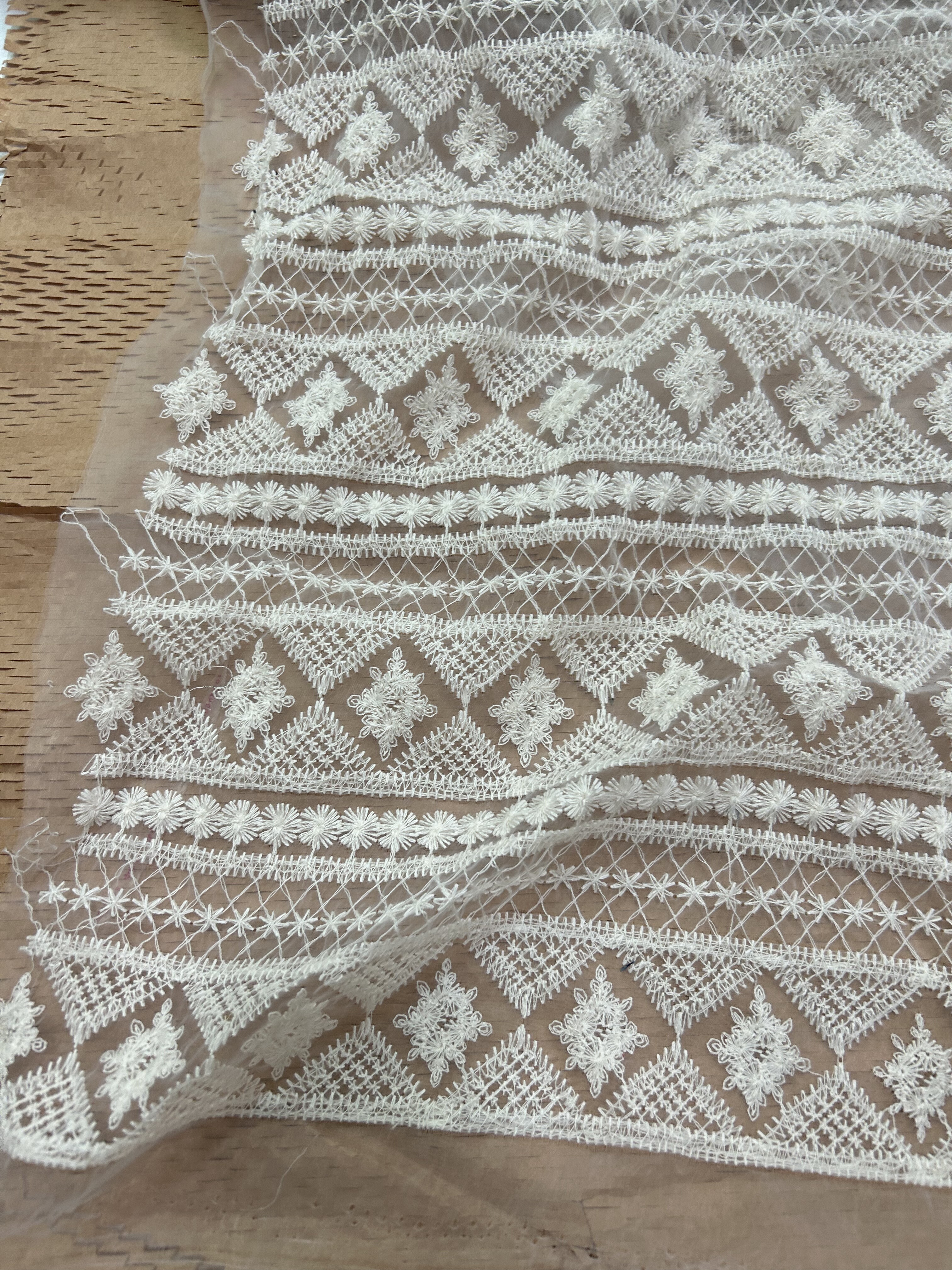 欧根纱米色绣花蕾丝面料旗袍礼服连衣裙刺绣布料手工diy碎布花边,居家布艺,海绵垫/布料/面料/手工diy,淘宝优惠券,粉丝福利购,淘宝优惠卷