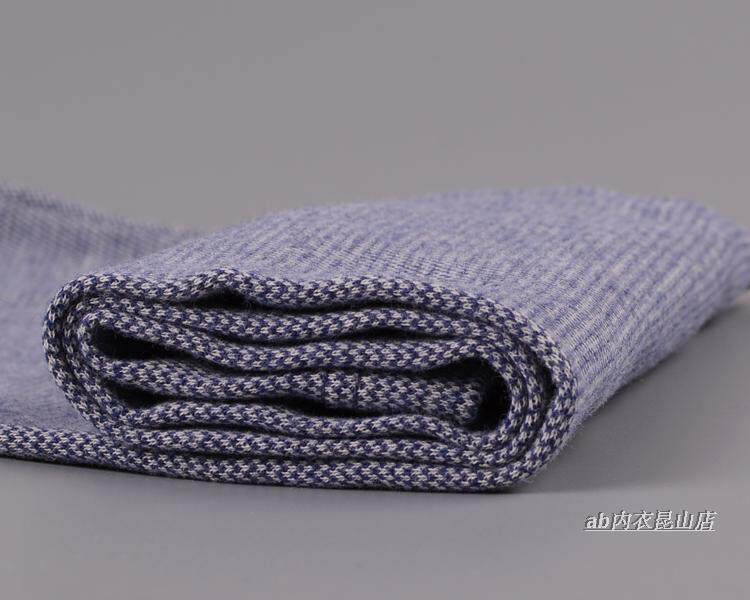 AB THERMAL UNDERWEAR SET MENS ROUND NECK THICKENED YARN DYED FLEECE SUPER SOFT SKIN-FRIENDLY COTTON WOOL AUTUMN PANTS P950