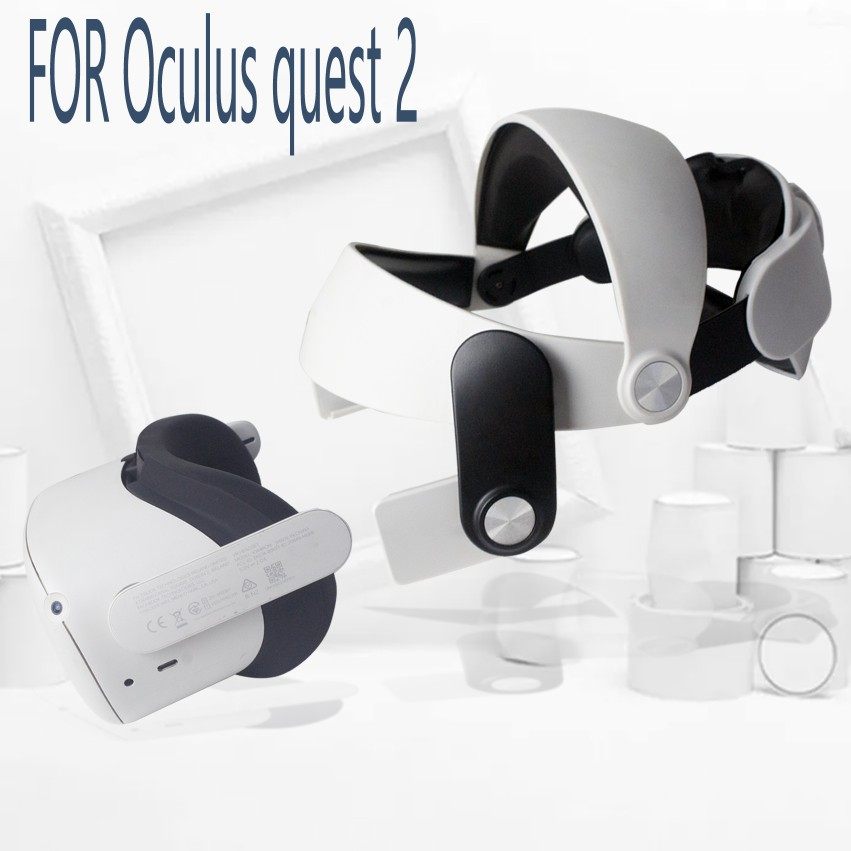 新款精英头带Oculus quest2VR眼镜配件硅胶面罩可调节简易舒适