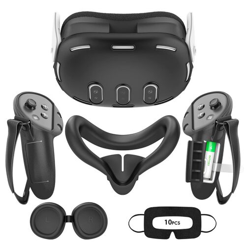 新款Meta quest3电池盖 VR游戏4件套组合套装配件