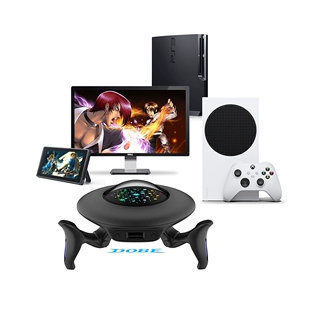 XboxSeriesSX PC系列带RGB灯 Switch2圆形键鼠转换器支持NS