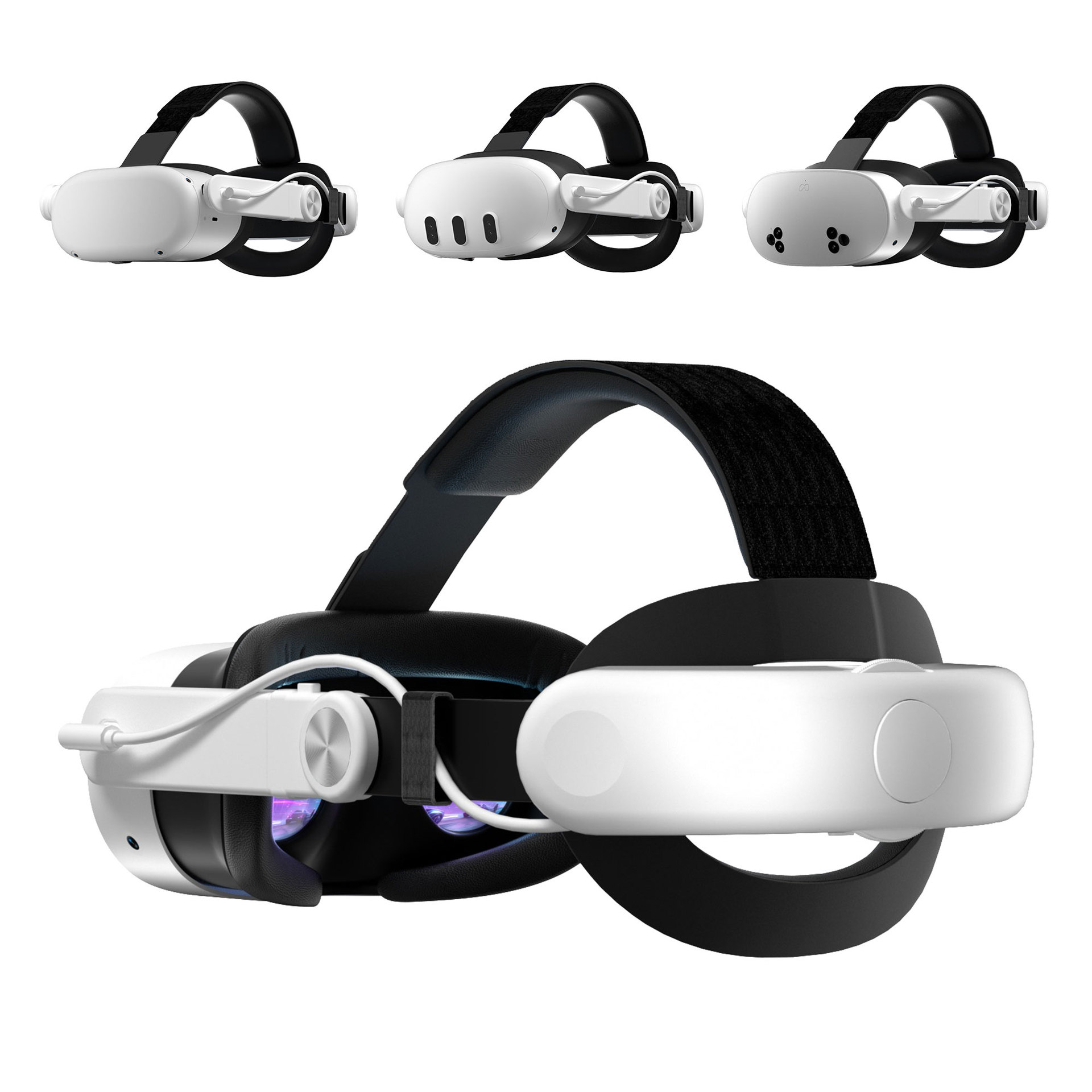 meta quest 3/3s/2通用头戴可更换卡扣22.5w快充电池oculsuVR配件