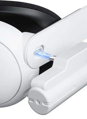 适用Meta Quest2/3/3S VR配件充电宝5000毫安Q3精英头戴18W快充