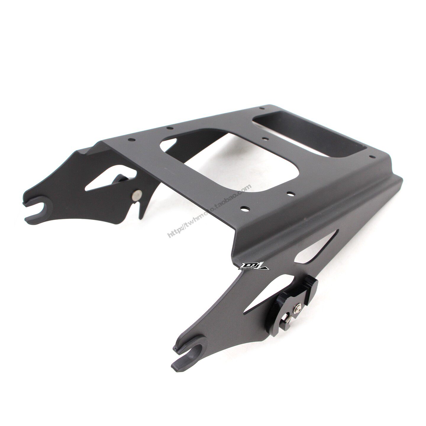 适用哈雷大滑翔路王公路双灯ST街道改装快拆支架 货架后尾架09-23