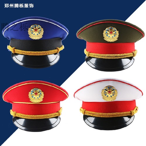 物业新式保安服大檐帽