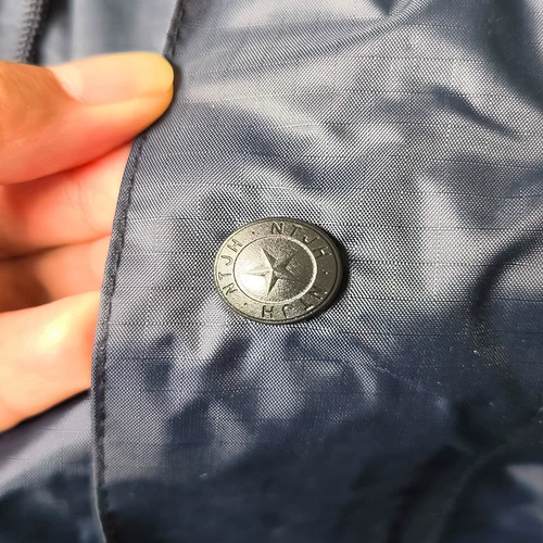 Камуфляжный раздельный длинный дождевик, раздельные синие штаны