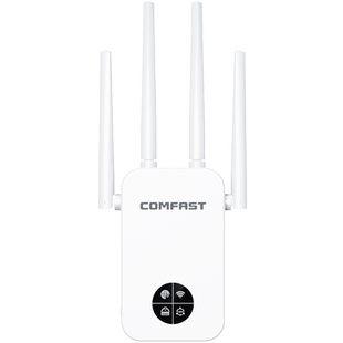 COMFAST CF-WR762AC 1200M双频wifi信号扩大器WiFi信号增强放大器5G远距离中继器加强接收扩展桥接无线路由器