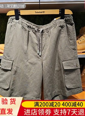 Timberland/添柏岚25年夏季男商务休闲透气短裤五分裤A6715 A6EYN