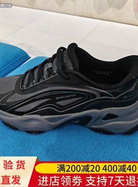 Skechers/斯凯奇25年冬女子一脚蹬舒适缓震闪穿休闲老爹鞋150528