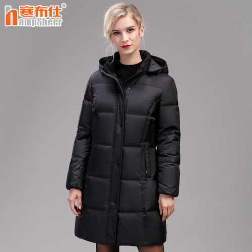 女士中年冬季外套加厚羽绒服