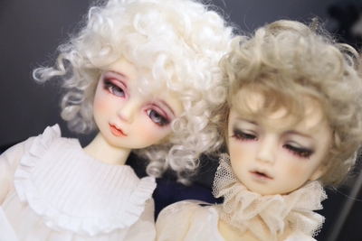 blythe娃娃马海毛假发百变造型