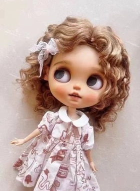 Blythe小布qbaby大卷进口俄罗斯马海毛