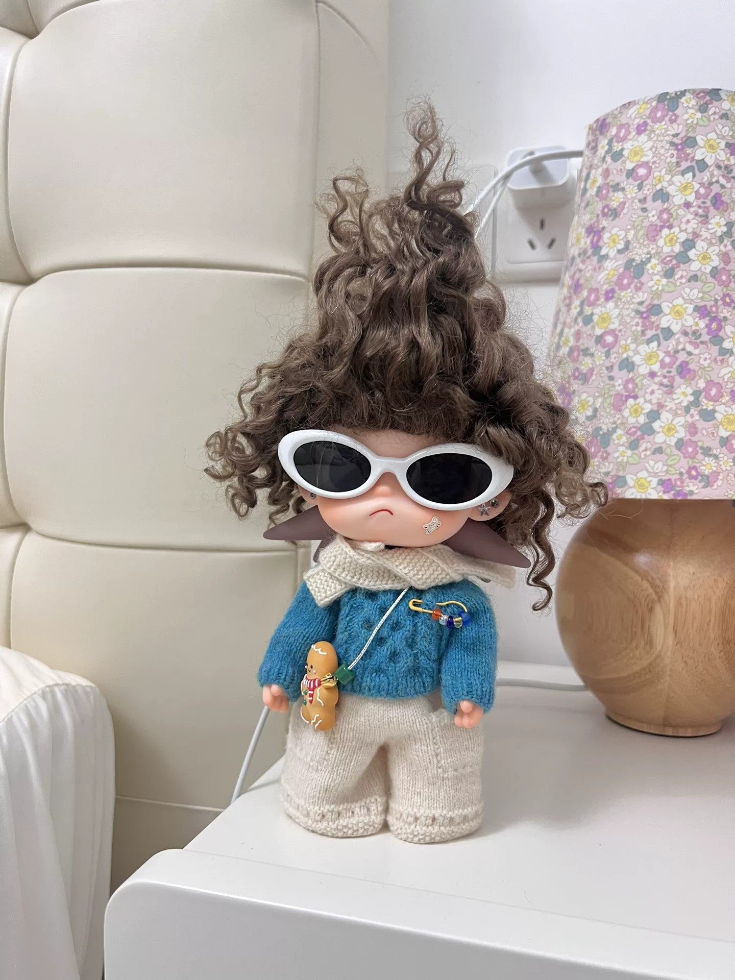 嘎子姐Blythe小布Zsiga头围茶棕色小卷毛假发,模玩/动漫/周边/娃圈三坑/桌游,BJD娃衣,淘宝优惠券,粉丝福利购,淘宝优惠卷