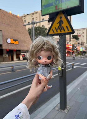 【Springdoll】波波马海毛zsiga嘎子姐blythe小布Qbaby假发