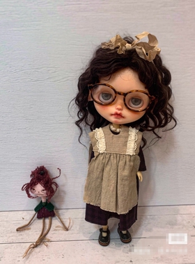 springdoll俄罗斯马海毛大卷假发（巧克力色）