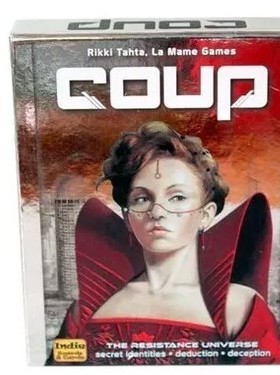 包邮 Coup Reformation城市叛变 政变 含扩展 合作嘴炮桌游中文版