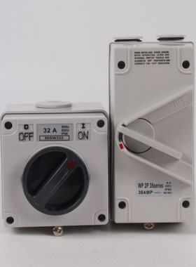 赛普供应带锁隔离负荷开关 澳标旋转开关56SW220工业防水开关