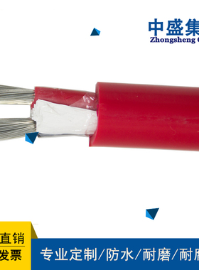 安徽天长中盛硅橡胶绝缘护套高温变频电力电缆 BPGGP 3*6+3*10