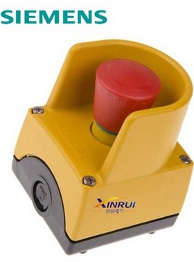 SIEMENS西门子蘑菇头急停按钮盒开关3SB3801-0EF3升级为3SU1801-0