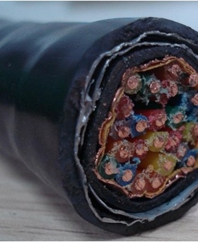 安徽天市阻燃铜带屏蔽铠装计算机电缆 ZC-DJVVP2-22 7*2*1.0