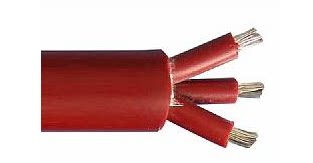 安徽天长市中盛电缆硅橡胶绝缘护套铜编织屏蔽电力电缆 YGCP 3*35