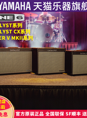 雅马哈LINE6音箱吉他贝斯电吉他乐器弹唱音响街头演出大功率箱体