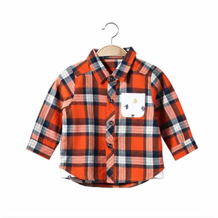 Chemise garcon à manche longue - Ref 2076212 Image 1