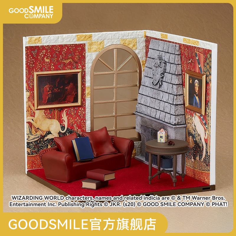 【GSC现货】粘土人Playset #08格兰芬多公共休息室二次元模型