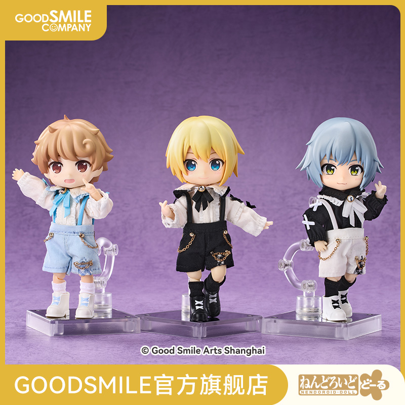 【GSC现货】粘土娃 服装套组 吊带裤 （白黑/白蓝/黑白）