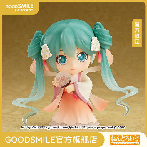 粘土人初音未来中秋明月