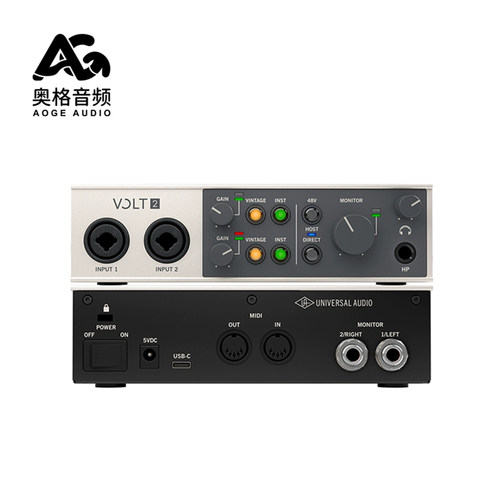 UA Apollo/阿波罗 VOLT 2 276 476 外置USB音频接口阿波罗录