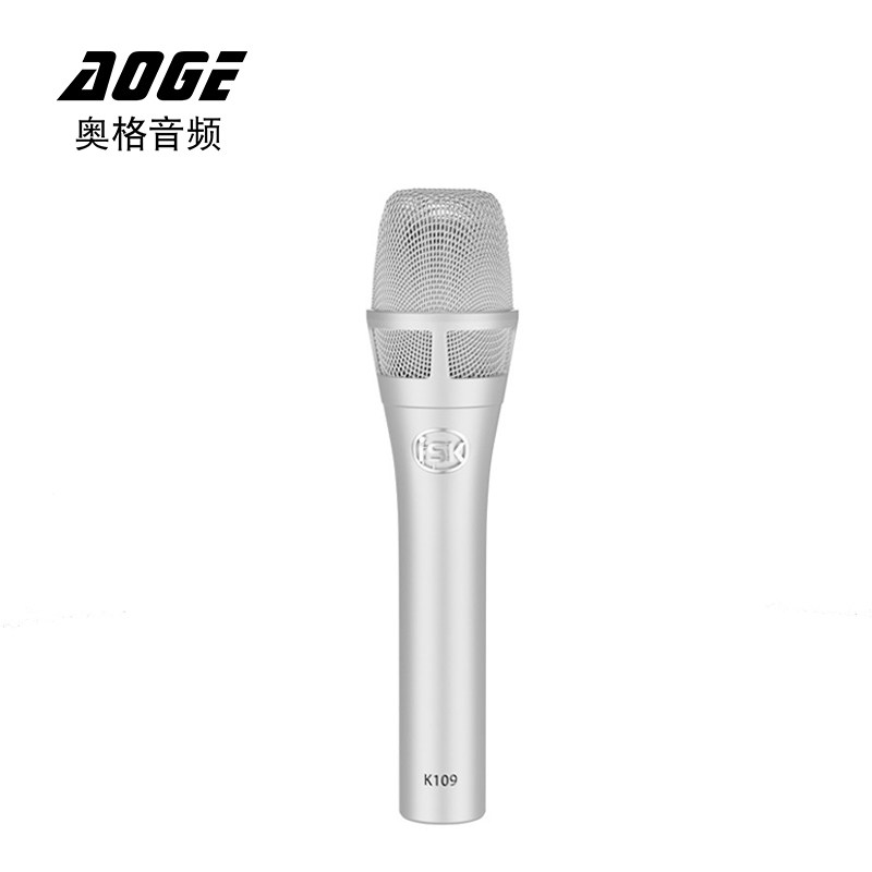 ISK K109电容麦克风话筒台式机电脑网红K歌专业录音直播设备