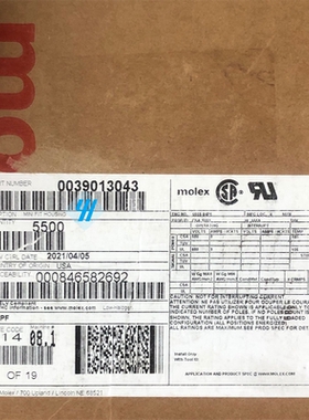 molex连接器 5559-04P1 39-01-3043 39013043 3901-3043 原装现货