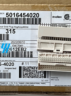 molex连接器 501645-4020 5016454020 40P针座2.0mm间距 原装现货