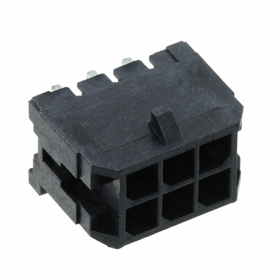 molex连接器 43045-0600 430450600 6P针座 弯针 3.0mm 原装现货