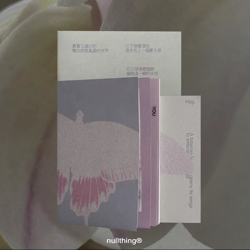 soii手帐分装|nullthing 蝴蝶本